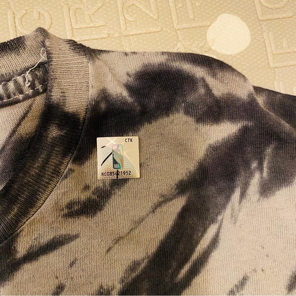Vintage retro Brooklyn nets tie dye sweater sweatshirt - Picture 3 of 8